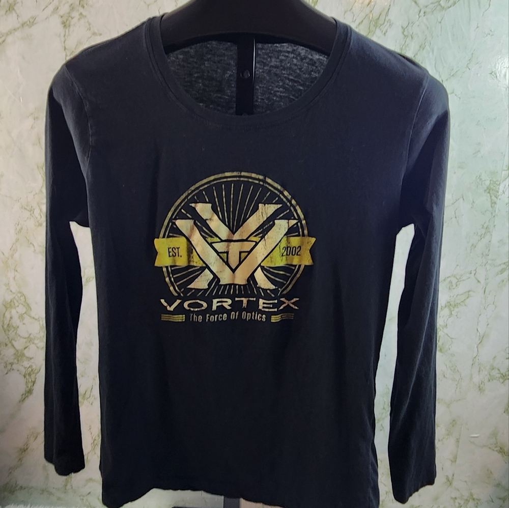 Vortex Cotton Long Sleeve Top